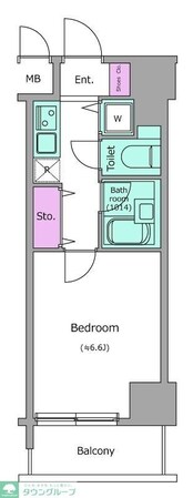 レジディア新御茶ノ水の物件間取画像